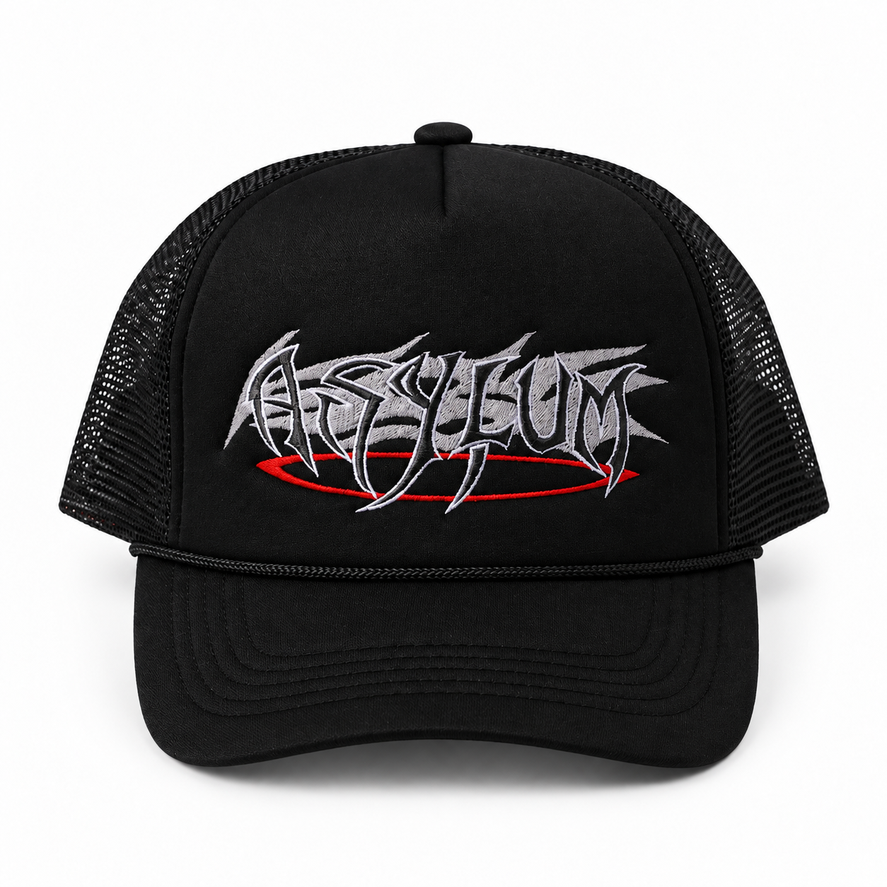 ASYLUM Embroidered Trucker Hat